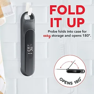 Dash Precision Quick-Read Meat Thermometer for Perfect Cooking