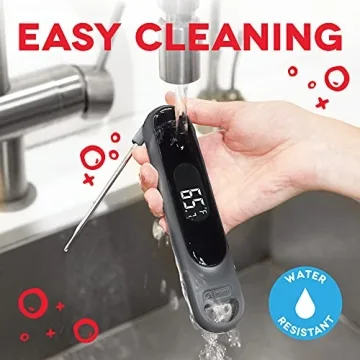 Dash Precision Quick-Read Meat Thermometer for Perfect Cooking