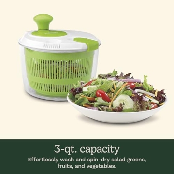 Cuisinart 3qt Salad Spinner for Easy Salad Prep