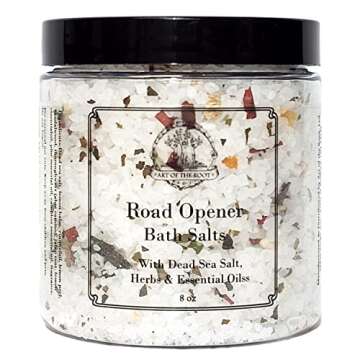 Road Opener Bath Salts 8 oz | New Opportunites, Beginnings & Prosperity Rituals | Hoodoo Voodoo Wicc...