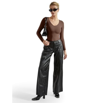 SUUKSESS Women Long Sleeve Bodysuit for Fall Style