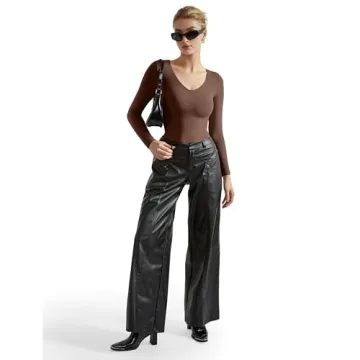 SUUKSESS Women Long Sleeve Bodysuit for Fall Style