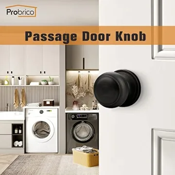 Probrico Interior Door Knobs – Stylish Oil Rubbed Bronze Set
