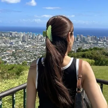 Hana Mia Premium Claw Clips - Stylish 4 Inch Hair Accessories