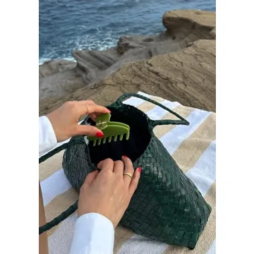 Hana Mia Premium Claw Clips - Stylish 4 Inch Hair Accessories