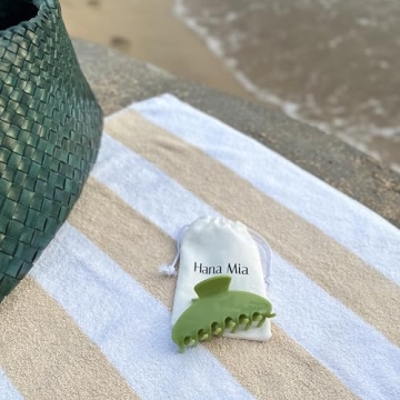 Hana Mia Premium Claw Clips - Stylish 4 Inch Hair Accessories