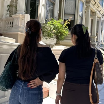 Hana Mia Premium Claw Clips - Stylish 4 Inch Hair Accessories