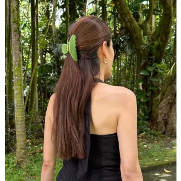 Hana Mia Premium Claw Clips - Stylish 4 Inch Hair Accessories