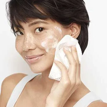 Makeup Remover Wipes by Olay Daily Facials Gentle Clean 5-in-1 Water Activated Cleansing Cloths, 33 count Packaging may Vary