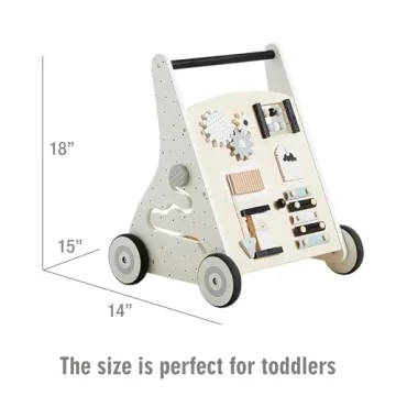 Beright Wooden Baby Walker Push and Pull Activity Toy