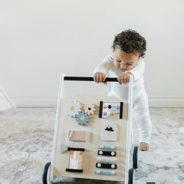 Beright Wooden Baby Walker Push and Pull Activity Toy