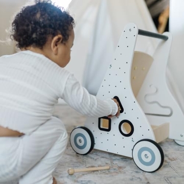 Beright Wooden Baby Walker Push and Pull Activity Toy