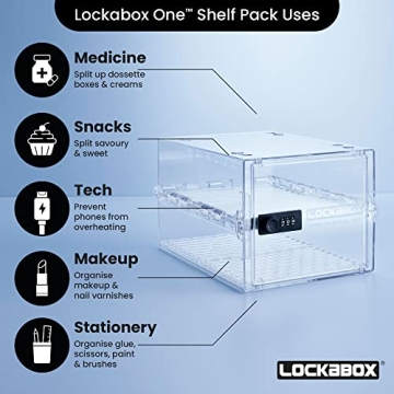 Lockabox One Bundle - Secure Storage for Food & Medicines