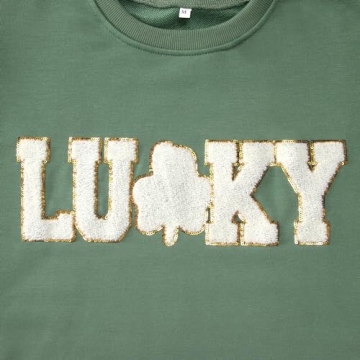 Boutikome Lucky Sweatshirt for Comfortable St Patrick's Day