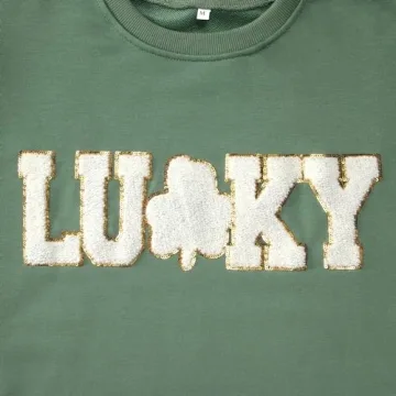 Boutikome Lucky Sweatshirt for Comfortable St Patrick's Day