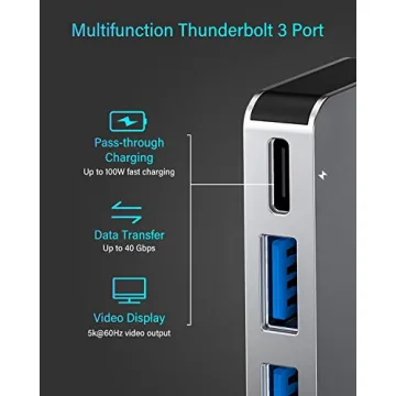 RayCue 6-in-1 USB-C Hub for MacBook Pro and Air