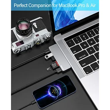 RayCue 6-in-1 USB-C Hub for MacBook Pro and Air