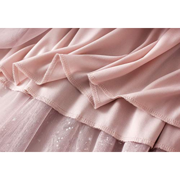 Elegant Tulle Midi Skirt with Floral Print for Women