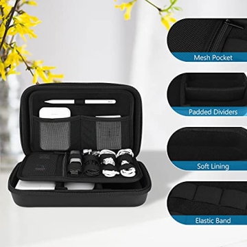 ProCase Hard Travel Organizer for Electronic Accessories