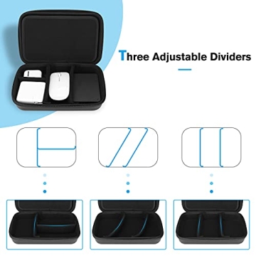 ProCase Hard Travel Organizer for Electronic Accessories