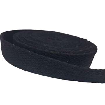 Heavy Cotton Webbing 1 Inch for Crafting and Repairs