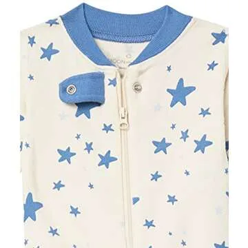 Organic Toddler Footless Pajamas - Stylish & Safe