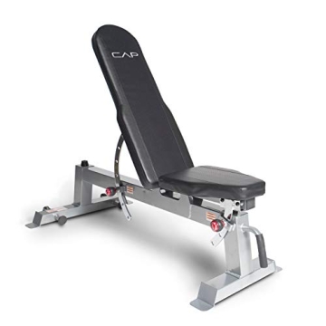 CAP Barbell Deluxe Utility Weight Bench for Home Gym