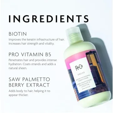 R+Co Dallas Biotin Thickening Conditioner for Volume