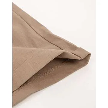 Stylish High Waisted Khaki Shorts for Summer Comfort