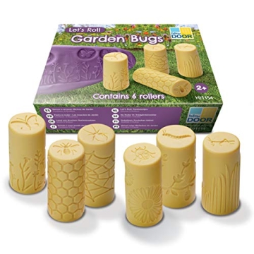 Explore Creativity with Yellow Door Garden Bugs Rollers Set of 6