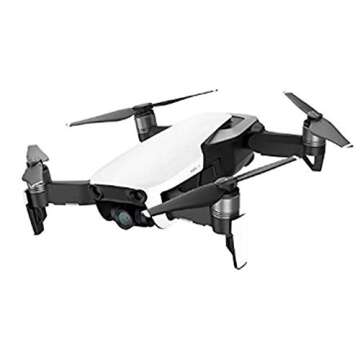 DJI Mavic Air Fly More Combo (Arctic White) with 3 Batteries, 4K Camera Gimbal Bundle Kit with Must Have Accessories