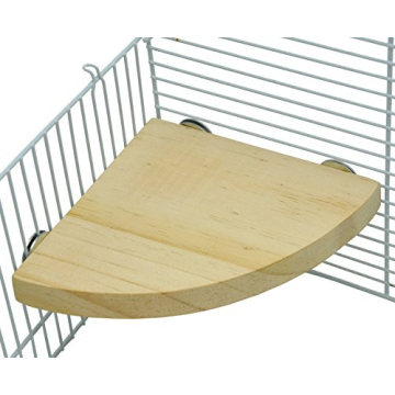 Niteangel Wooden Platform for Birds - Safe & Stylish