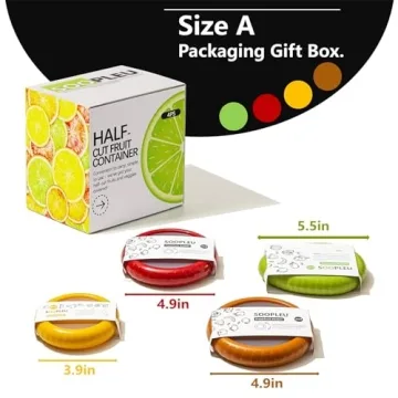 SOOPLEU Avocado Saver & Tomato Holder Storage Set