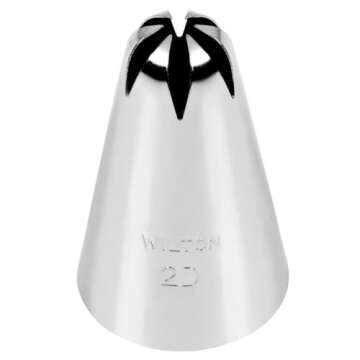 Wilton Decorating Piping Tip, No 2D - Drop Flower