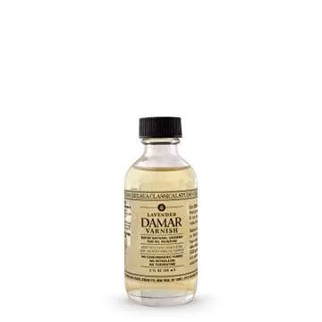 Chelsea Classical Studio Medium Lavender Damar Varnish - Enhance Oil Paints - 2 oz.