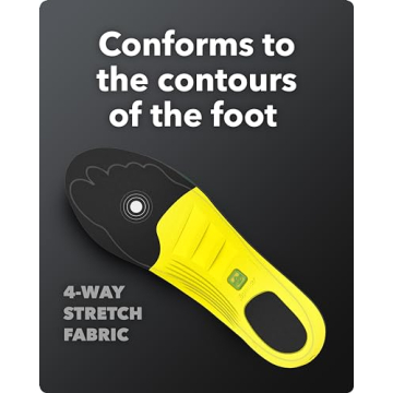 Spenco Polysorb Cross Trainer Insoles for All-Day Comfort