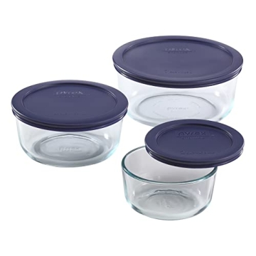 Pyrex Simply Store 3-Pack Glass Food Storage Set