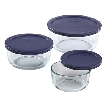 Pyrex Simply Store 3-Pack Glass Food Storage Set