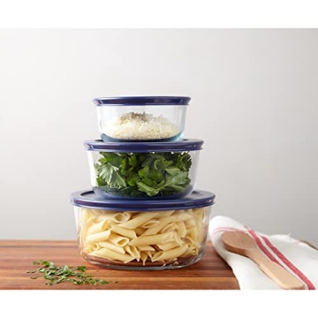 Pyrex Simply Store 3-Pack Glass Food Storage Set