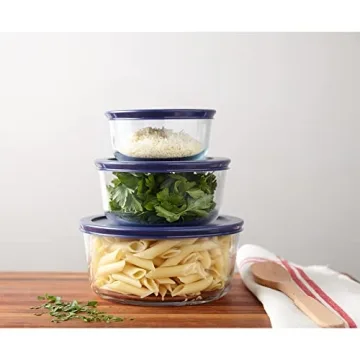 Pyrex Simply Store 3-Pack Glass Food Storage Set