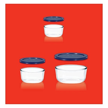Pyrex Simply Store 3-Pack Glass Food Storage Set