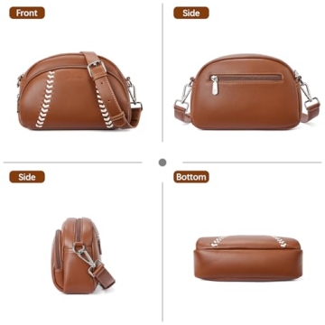 Stylish BOSTANTEN Crossbody Purse for Baseball Lovers