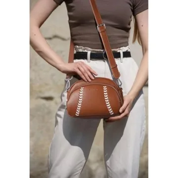 Stylish BOSTANTEN Crossbody Purse for Baseball Lovers