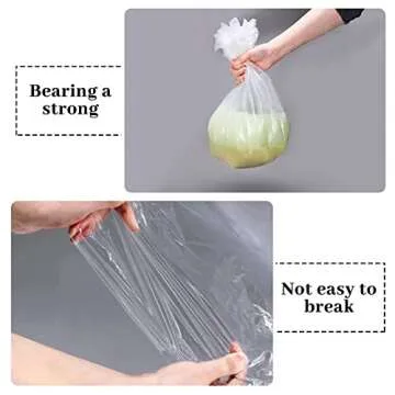 Kathson Rabbit Cage Liners - 100 Disposable Plastic Mats