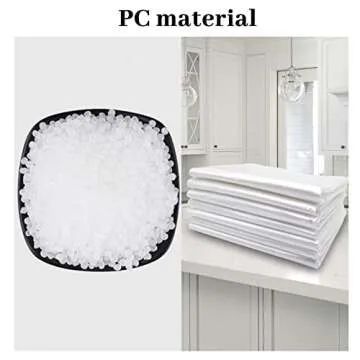 Kathson Rabbit Cage Liners - 100 Disposable Plastic Mats