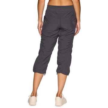 RBX Active Capri Pants for Women Joggers Stretch Lightweight Women’s Casual Pant Capri with Drawstring