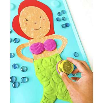 Splattmat Large Premium Silicone Kids Suctioned Placemat, New Sensory Montessori Inspired Food, Snack, Travel, & Arts & Crafts mat