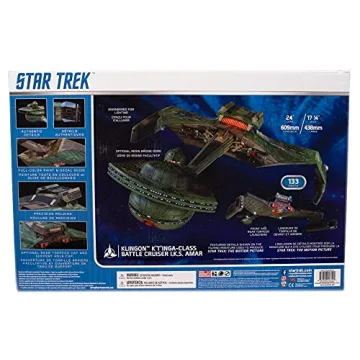 Star Trek K't'inga Battle Cruiser Model Kit - Collector's Edition - 1:350