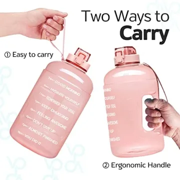 Venture Pal 64 Oz Water Bottle for Hydration Goals