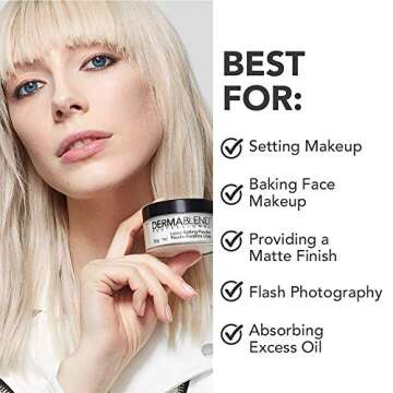 Dermablend Loose Setting Powder, 1 oz (Pack of 1)